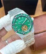 Audemars Piguet Royal Oak Flying Tourbillon White Gold Emerald 10AA Automatic - Image 4