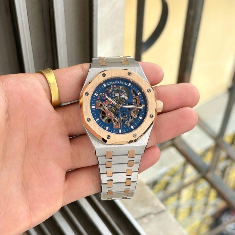 Audemars-Piguet-Royal-Oak-Openworked-42mm-Blue-Dial-Automatic-1 Audemars Piguet Royal Oak Openworked 42mm Blue Dial Automatic - Image 1