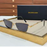 Balenciaga Black Sunglasses With UV Protection