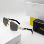 Balmain Unisex Sunglass Black UV Protection