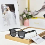 Balmain Wayfarer Polarized Sunglasses Black