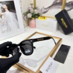 Balmain Wayfarer Polarized Sunglasses Black - Image 2