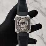 Bell & Ross BR-01 Burning Skull Tattoo 46MM Quartz