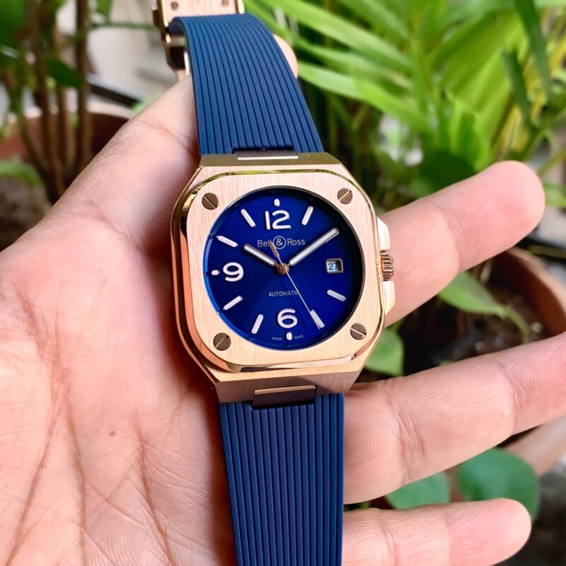 Bell-Ross-BR-05-Automatic-41MM-Blue-Dial-Quartz-1 Bell & Ross BR-05 Automatic 41MM Blue Dial Quartz - Image 1