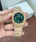 Bell & Ross BR05A-GN-PG 40mm Green Rose Gold Chronograph