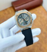 Bell & Ross Br-05 Urban Chronograph Rose Gold & Steel Grey 40mm Quartz - Image 2