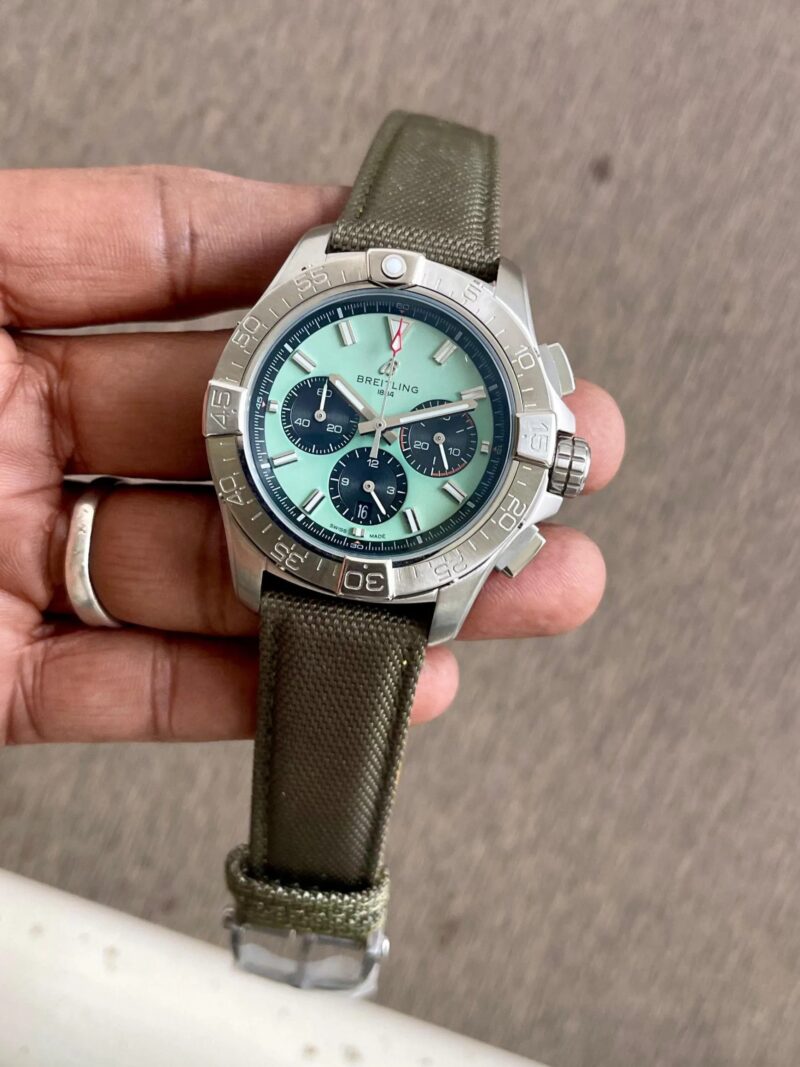 Breitling-Avenger-B01-Chronograph-44-Green-Dial-1 Breitling Avenger B01 Chronograph 44 Green Dial - Image 1