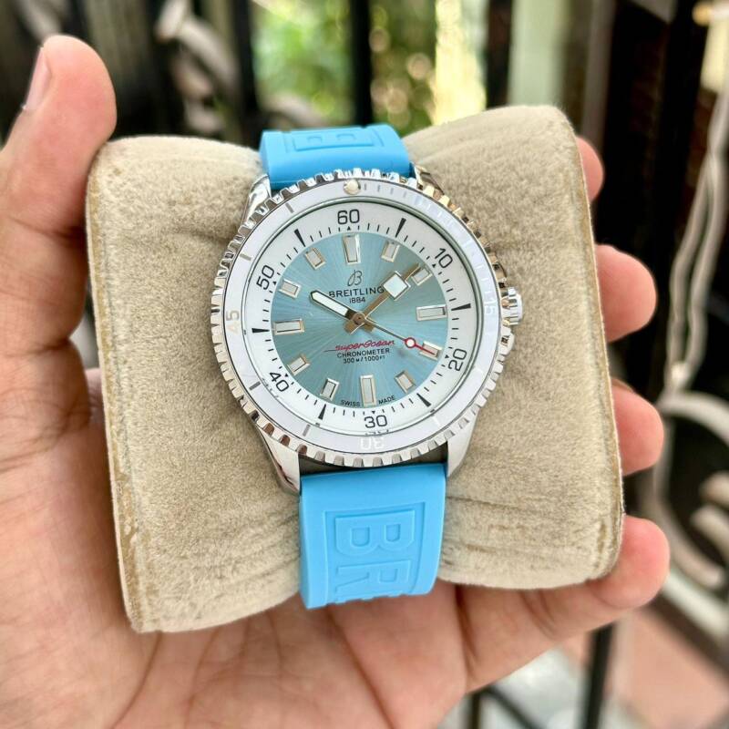 Breitling-Superocean-Tiffany-44MM-Quartz-1 Breitling Superocean Tiffany 44MM Quartz - Image 1