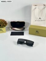 Burberry Men Sunglasses Black Grey - Image 2