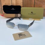 Burberry Rimless Sunglasses Black-Grey