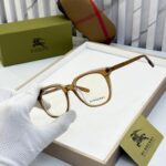 Burberry Round Unisex Eyeglasses Black - Image 2