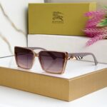 Burberry Square Shades Transparent Gradient Lens