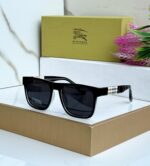 Burberry Square Transparent Gradient Sunglasses - Image 3