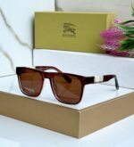 Burberry Square Transparent Gradient Sunglasses - Image 4