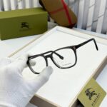 Burberry TB Square Eyeglasses Black - Image 2