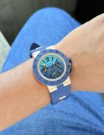 Bvlgari Aluminium 43MM Blue Chronograph Quartz - Image 3
