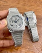 Bvlgari Chronograph Grey 40mm Quartz - Image 3