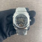 Bvlgari Finissimo Skeleton Silver 40mm Automatic