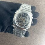 Bvlgari Finissimo Skeleton Silver 40mm Automatic - Image 3