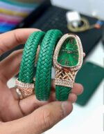 Bvlgari Serpenti Ever Emerald Green 32mm Quartz - Image 3