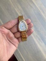 Bvlgari Serpenti Snake Dial White-Gold (Quartz 38mm) - Image 2