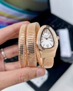 Bvlgari Serpenti Tubogas White Dial Quartz 40mm