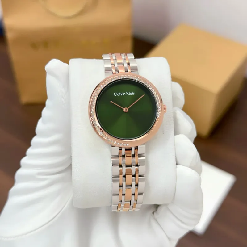 Calvin-Klein-Burst-Analog-Green-Dial-32mm-Quartz-1 Calvin Klein Burst Analog Green Dial 32mm Quartz - Image 1