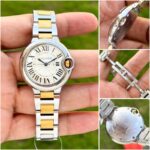 Cartier Ballon Bleu 33MM Two-Tone Quartz Watch - Image 3