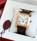 Cartier Chronograph White Dial 42mm Quartz