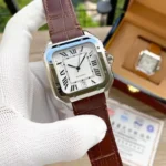 Cartier De Santos 43Mm Automatic Brown Dial