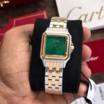 Cartier Panthere De Santos Green Dial 22mm Quartz - Image 2