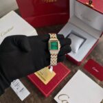 Cartier Panthere De Santos Green Dial 22mm Quartz - Image 4