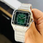 Cartier Santos 43MM Green Dial Automatic