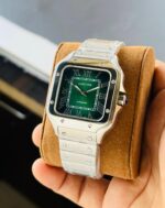 Cartier Santos 43MM Green Dial Automatic - Image 3