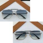 Cartier Santos Blue Gradient Metal Frame Sunglasses - Image 4