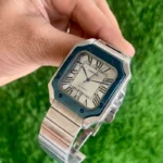 Cartier Santos De Cartier WSSA0047 Blue Dial Quartz 40mm