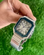 Cartier Santos De Cartier WSSA0047 Blue Dial Quartz 40mm