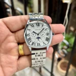 Cartier Santos De Multifunction Quartz White Dial 43mm - Image 2