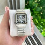 Cartier Santos De White Dial 40MM Quartz