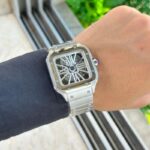 Cartier Santos De White Dial 40MM Quartz - Image 2