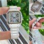Cartier Santos De White Dial 40MM Quartz - Image 3