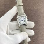 Cartier Santos Dumont Laquer White Dial Automatic 43.5mm