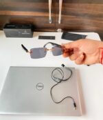 Cartier Smart Glasses Metal Tinted Mirror Frame - Image 8