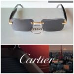Cartier Smart Glasses Metal Tinted Mirror Frame - Image 9