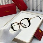 Cartier Square Printed Optical Frame - Black - One Size - Image 2