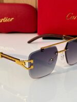 Cartier Sunglasses Black-Grey - Image 3