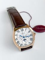 Cartier Super Slim 42MM White Dial Chronograph Quartz - Image 3