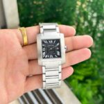 Cartier Tank Francaise Black Dial 38MM Automatic