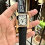 Cartier Tank Moonphase 38mm White Dial Quartz - Image 2
