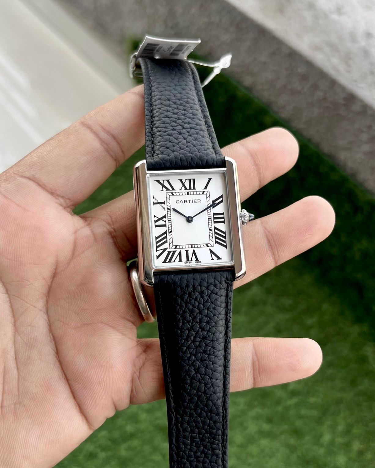 Cartier-Tank-Must-Large-Model-Leather-Quartz-7WSTA0041-1 Cartier Tank Must Large Model Leather Quartz 7WSTA0041 - Image 1